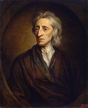 Portrait of the physician and philosopher John Locke', (1632-1704), 1697. Creator: Kneller, Sir Gotfrey (1646-1723).