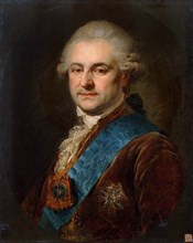 Portrait of Stanislaw II August Poniatowski, second half of the 18th century. Creator: Lampi, Johann-Baptist von, the Elder (1751-1830).