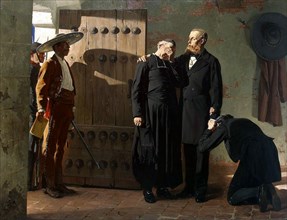 Emperor Maximilian of Mexico before the Execution', 1882. Creator: Laurens, Jean-Paul (1838-1921).