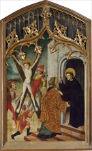 Saint Vincent of Saragossa and Saint Vincent Ferrer, 1430s.  Creator: Martorell, Bernat, the Elder (1390-1452).