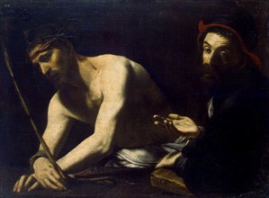 Christ and Caiaphas', 1615-1620.  Creator: Caracciolo, Giovanni Battista (1578-1635).