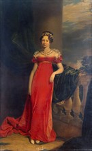 Portrait of Grand Duchess Maria Pavlovna of Russia', (1786?1859), 1822. Creator: Dawe, George (1781-1829).