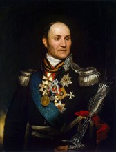 Portrait of Count Matvei Ivanovich Platov', (1757-1818), 1814. Creator: Phillips, Thomas (1770-1845).
