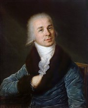 Portrait of the Poet Gavrila R. Derzhavin', (1743-1816), 1790s. Creator: Smirnovsky, Ivan (1783-1825).