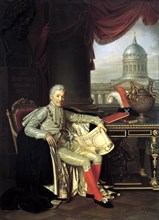 Court Councillor Prince Alexander Sergeevich Stroganov', (1782-1843), 1814. Creator: Varnek, Alexander Grigoryevich (1782-1843).