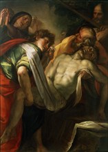 'The Entombment of Christ', 1620s. Artist: Giulio Cesare Procaccini
