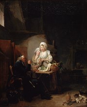 'An Old Curate', late 1780s. Artist: Louis Leopold Boilly
