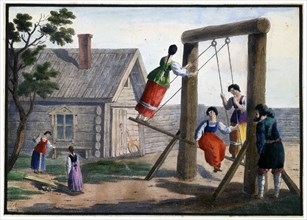 'Country Amusements', 1825.  Artist: Pyotr Alexandrov