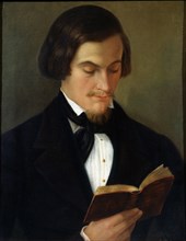 'Portrait of the Poet Heinrich Heine', 1842. Artist: Amalia Keller