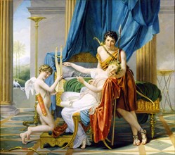 'Sappho, Phaon and Cupid', 1809.  Artist: Jacques-Louis David