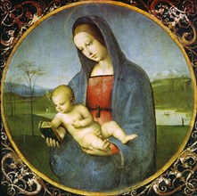 'The Madonna Conestabile', 1502-1503.  Artist: Raphael