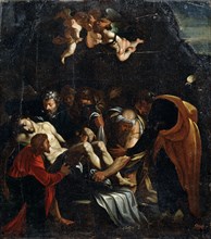 'The Descent from the Cross', 16th century.  Artist: Marcello Venusti