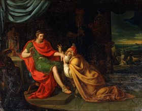 'Priam and Achilles', 17th century. Artist: Padovanino