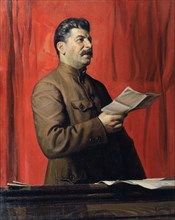 'Portrait of Joseph Stalin', 1933.  Artist: Isaak Brodsky