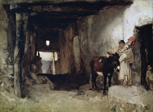 'A House in the Sahara', 1880s.  Artist: Gustave Guillaumet