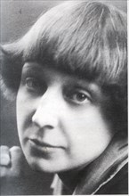 Marina Tsvetaeva, 1925.