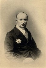 Composer and writer Prince Vladimir Fyodorovich Odoevsky (1803-1869), 1860s.