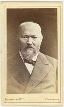 Portrait of the Dramatist Alexander N. Ostrovsky (1823-1886).