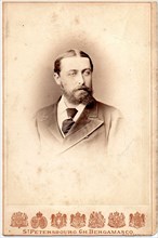Portrait of Eugen Maximilianovich, 5th Duke of Leuchtenberg (1847-1901), 1870s.