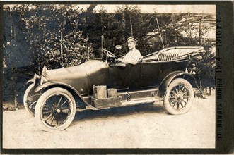 Automobile of Emperor Nicholas II of Russia, 1915.