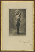 Vaslav Nijinsky in the Ballet Le Spectre de la Rose, 1911.