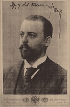 Portrait of the architect Fyodor Osipovich Schechtel (1859-1926), 1890s.