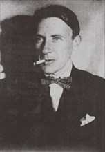 Portrait of the author Mikhail Bulgakov (1891-1940), 1920.