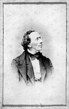Portrait of Hans Christian Andersen (1805-1875).