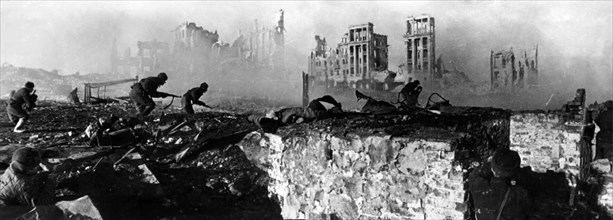 The Battle of Stalingrad, 1943.