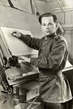 Mikhail Timofeyevich Kalashnikov, 1940s.