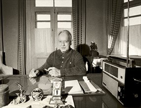 The writer Mikhail Sholokhov (1905-1984), 1960s.