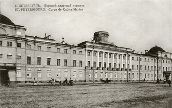 The Sea Cadet Corps in Saint Petersburg, Between 1908 and 1912.