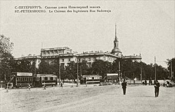 The Michael Palace in Saint Petersburg, Between 1908 and 1912.