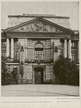 The Michael Palace in Saint Petersburg. Main entrance, Between 1908 and 1912.