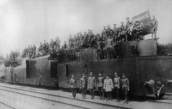 Armored Train No 12, 1919.
