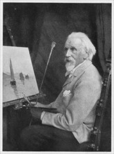 Portrait of the painter Lev Lagorio (1828-1905), 1900s.