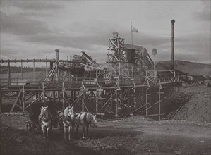 Gold Dredge in Sysert, 1900s-1910s.