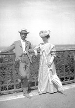 Wassily Kandinsky and Gabriele Muenter, 1906-1907.
