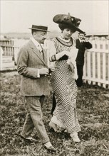 Ida Rubinstein and Gabriele D?Annunzio, c. 1911.
