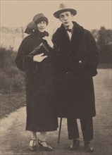 Nabokov and Vera Slonim, ca 1923.