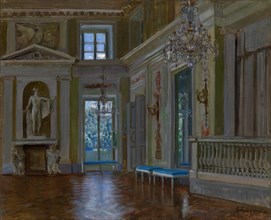 The Ballroom of the Lazienki Palace. Artist: Zhukovsky, Stanislav Yulianovich (1873-1944)