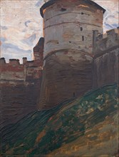 The Fortress Tower. Nizhny Novgorod, 1903. Artist: Roerich, Nicholas (1874-1947)