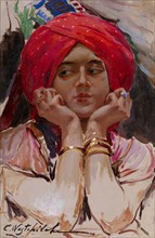 The Persian Princess. Artist: Veshchilov, Konstantin Alexandrovich (1878-1945)