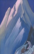 She Who Leads, 1944. Artist: Roerich, Nicholas (1874-1947)