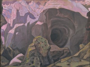 Rondane. Stage design for the theatre play Peer Gynt by H. Ibsen, 1911. Artist: Roerich, Nicholas (1874-1947)