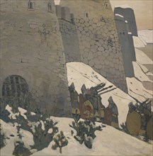 The Watch, 1905. Artist: Roerich, Nicholas (1874-1947)