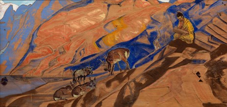 Commands of the Teacher, 1927. Artist: Roerich, Nicholas (1874-1947)