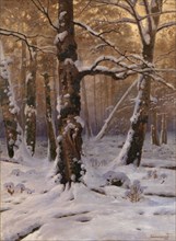 Winter Morning, 1907-1909. Artist: Bashindzhagyan, Gevorg (1857-1925)