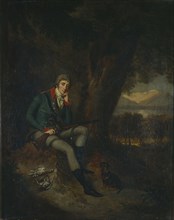 Portrait of Count Nikita Petrovich Panin (1770-1837) in Hunting Dress. Artist: Guttenbrunn, Ludwig (1750-1819)