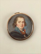 Portrait of Count Valerian Aleksandrovich Zubov (1771-1804), 1794. Artist: Ritt, Augustin Christian (1765-1799)